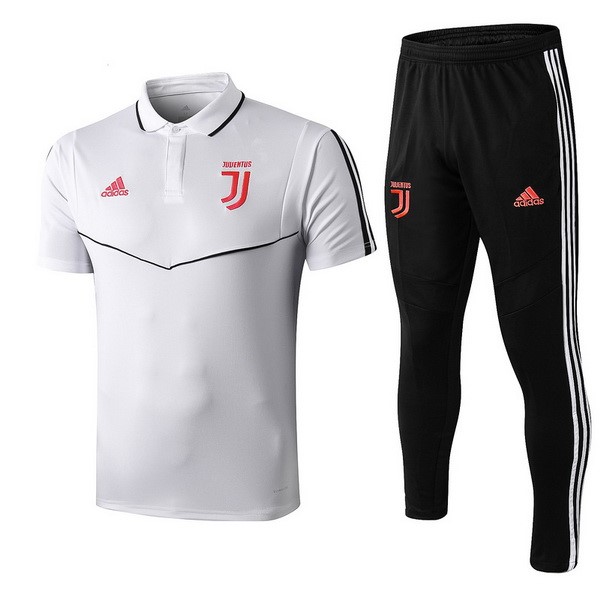 Polo Conjunto Completo Juventus 2019-2020 Rojo Negro